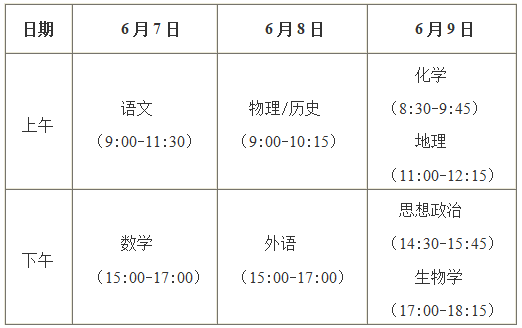 1706759121771253.png 2024年广西高考几天?今年高考具体哪几天考试?附科目时间安排